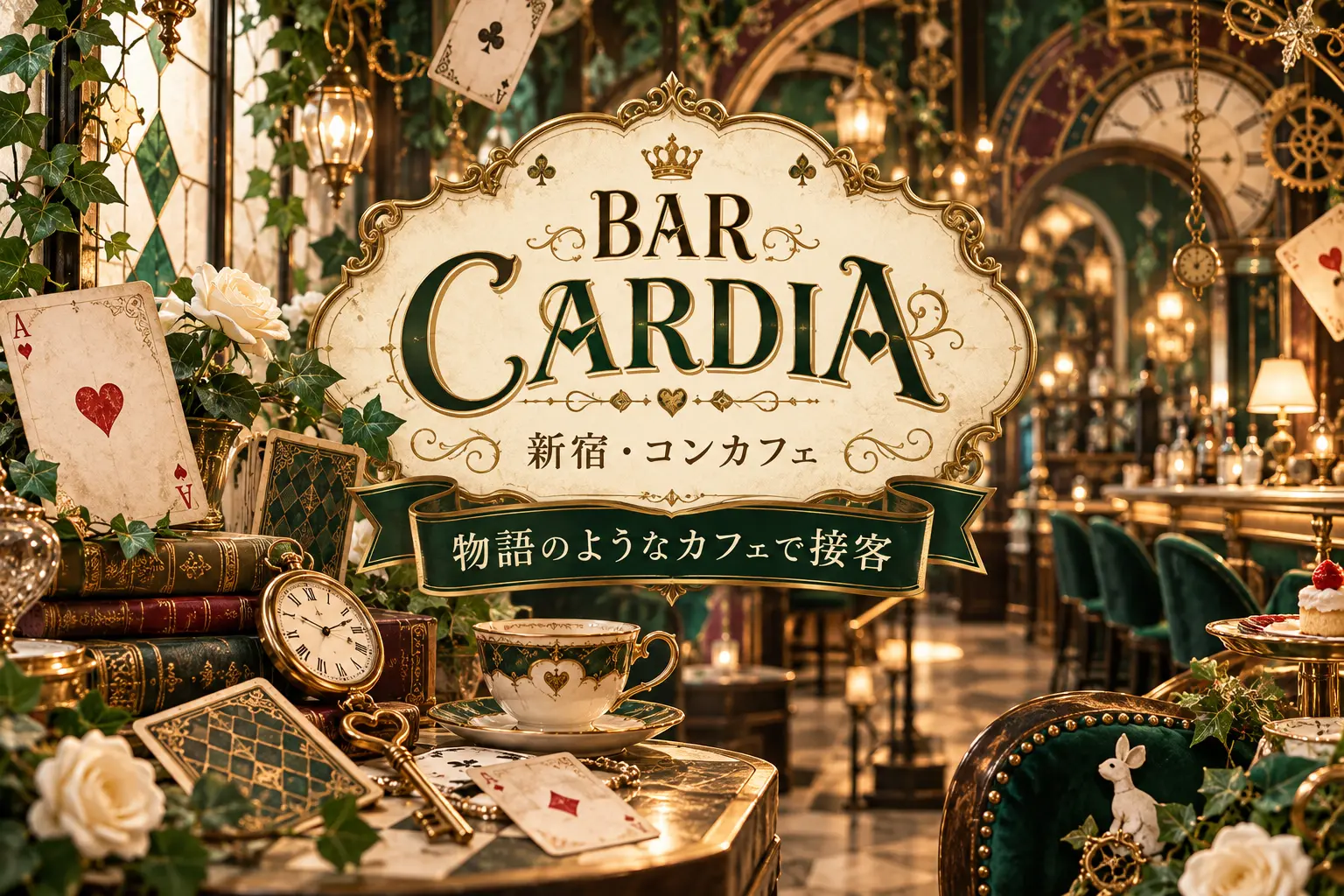新宿・コンカフェ「BAR CARDIA（カルディア）」の求人バナー